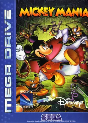 Mickey Mania - The Timeless Adventures of Mickey Mouse (Europe) box cover front